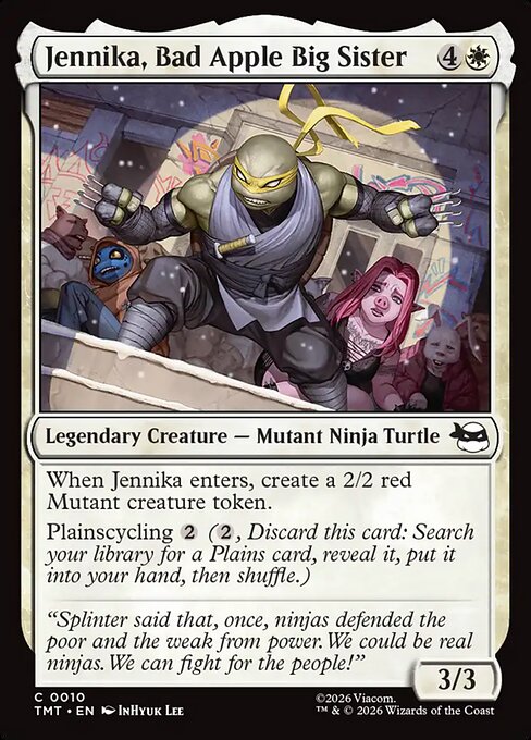 Jennika, Bad Apple Big Sister - Teenage Mutant Ninja Turtles () #10 [Foil] [Foil]