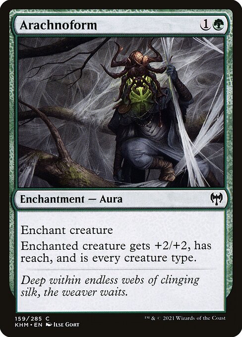 Arachnoform - Kaldheim (KHM) #159 [Foil] [Foil]
