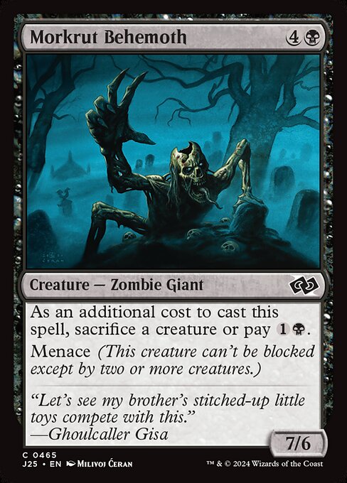 Morkrut Behemoth - Foundations Jumpstart (j25) #465
