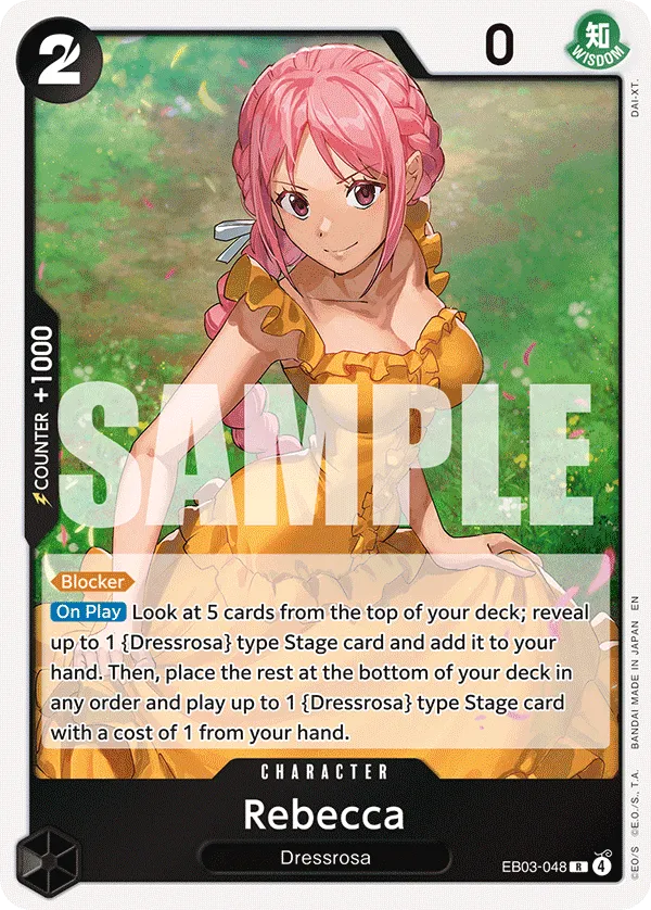 Rebecca - ONE PIECE HEROINES EDITION- [EB-03] / Memorial Collection [EB-01] (EB03-048) #048