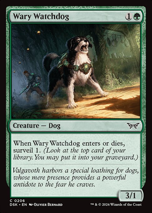 Wary Watchdog - Duskmourn: House of Horror () #206