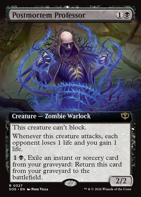 Postmortem Professor - Secrets of Strixhaven () #327