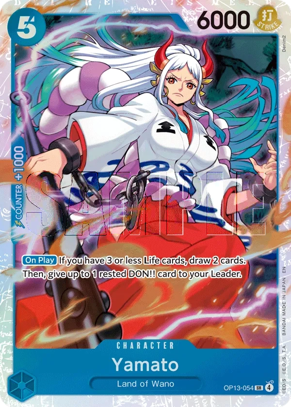 Yamato - CARRYING ON HIS WILL- [OP-13] (OP13-054) #054