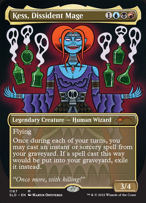 Kess, Dissident Mage - Secret Lair Drop (sld) #1167