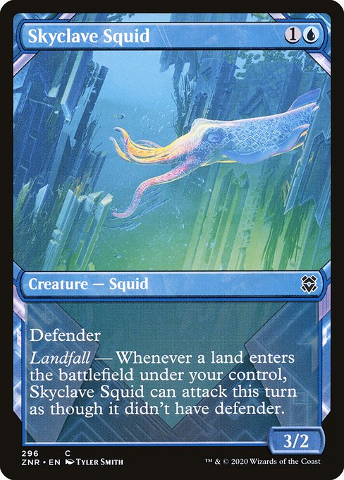 Skyclave Squid - Zendikar Rising () #296