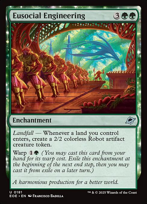 Eusocial Engineering - Edge of Eternities (eoe) #181