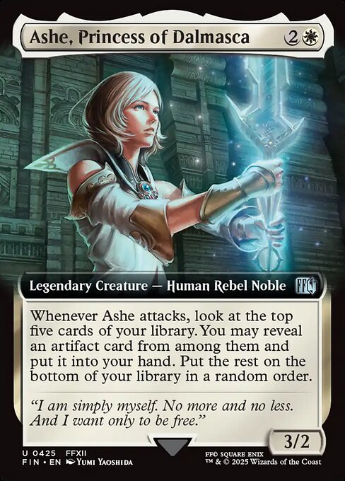 Ashe, Princess of Dalmasca - Final Fantasy (FIN) #425 [Foil] [Foil]