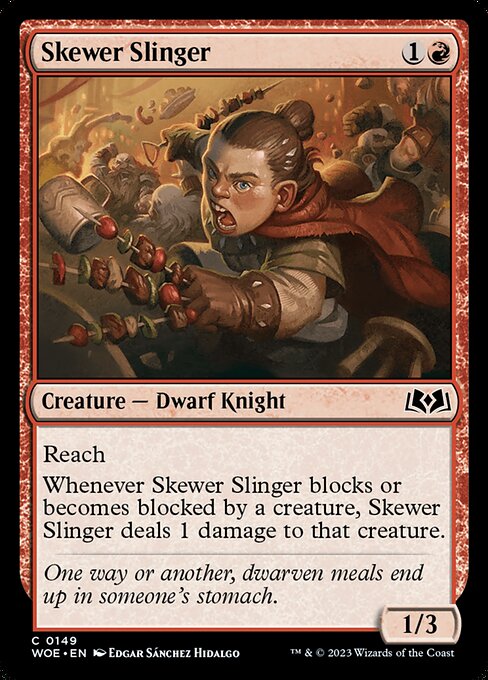 Skewer Slinger - Wilds of Eldraine () #149