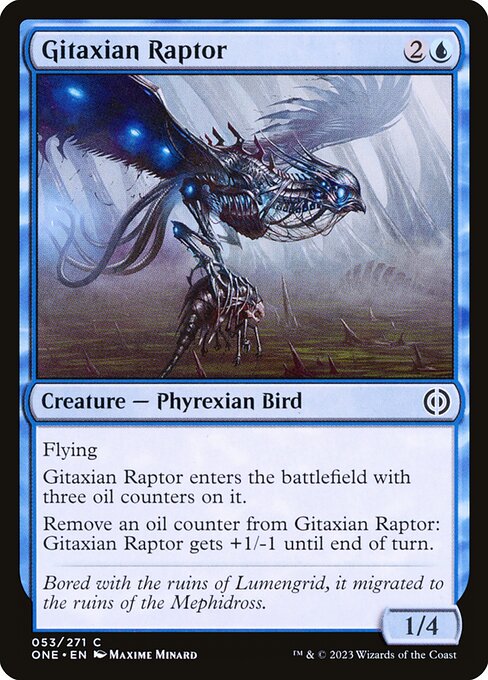 Gitaxian Raptor - Phyrexia: All Will Be One () #53