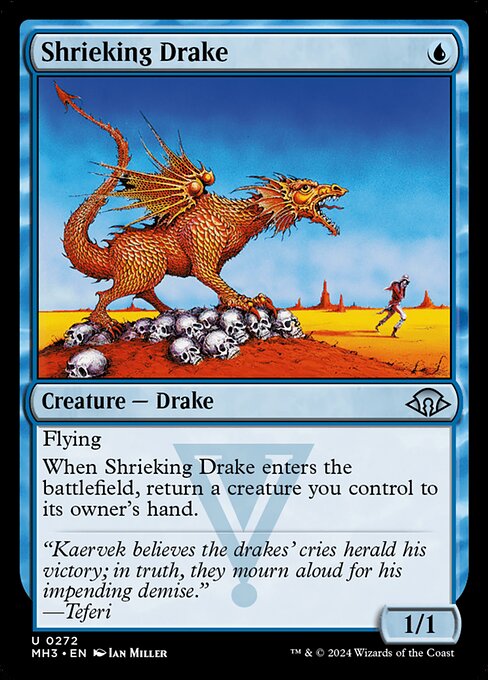 Shrieking Drake - Modern Horizons 3 (mh3) #272