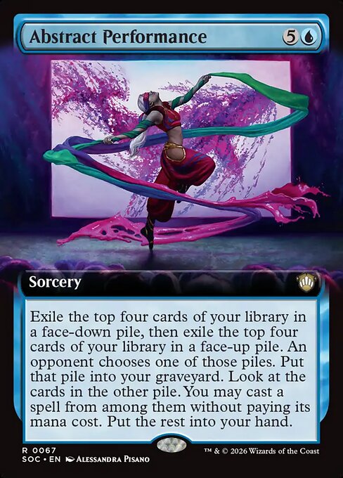 Abstract Performance - Secrets of Strixhaven Commander () #67