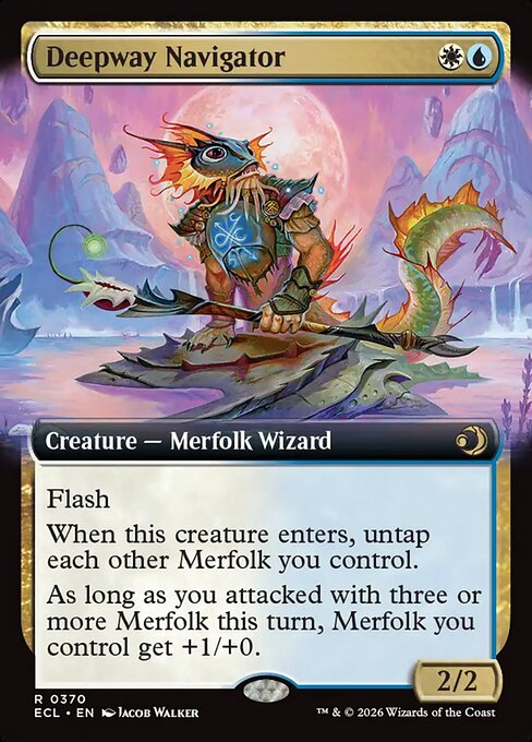 Deepway Navigator - Lorwyn Eclipsed (ECL) #370 [Foil] [Foil]
