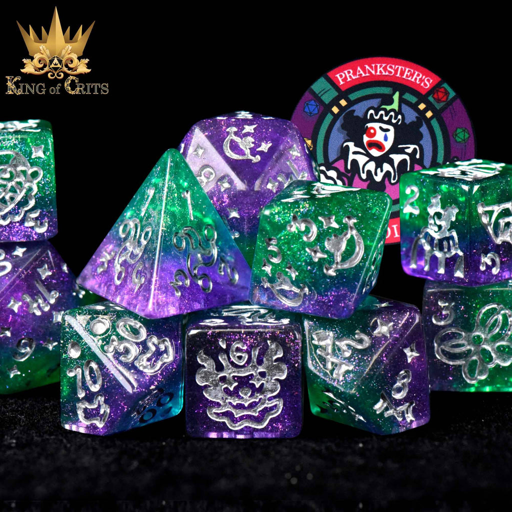 DNDDICEWHOLESALE.COM - Prankster's Paradise - 11 Dice Set