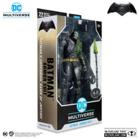 McFarlane DC Multiverse Batman Action Figure (Armor Suit, Platinum Edition)