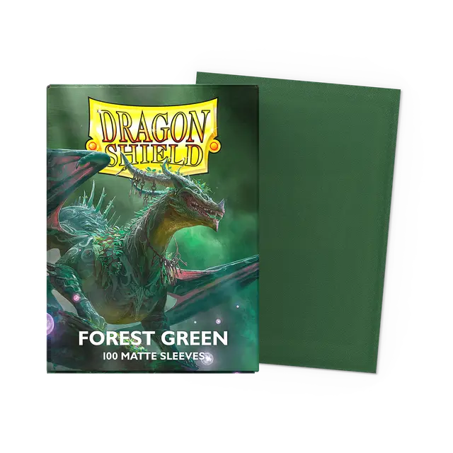 Dragon Shield Forest Green - Matte Sleeves