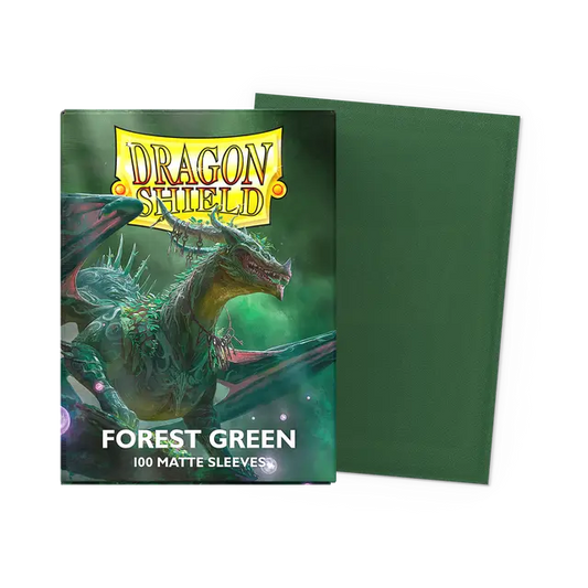 Dragon Shield Forest Green - Matte Sleeves