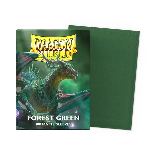 Dragon Shield Forest Green - Matte Sleeves