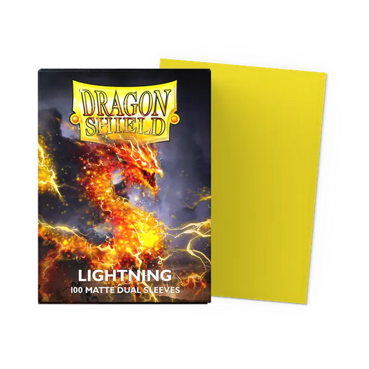 Dragon Shield Lightning - Matte Dual Sleeves