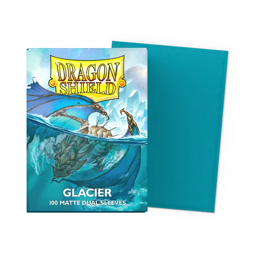 Dragon Shield Sleeves: Standard Matte Dual - Glacier