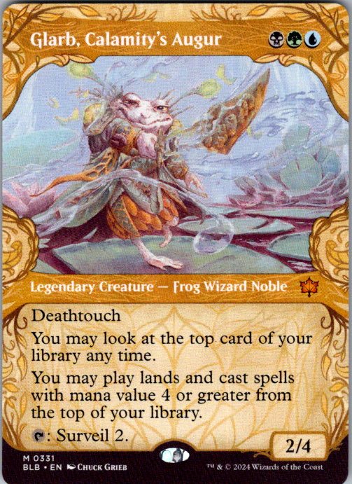 Glarb, Calamity's Augur - Bloomburrow (BLB) #331