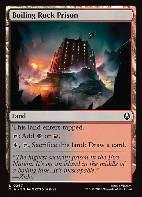 Boiling Rock Prison - Avatar: The Last Airbender () #267 [Foil] [Foil]