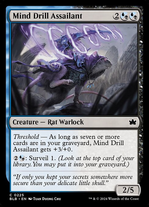 Mind Drill Assailant - Bloomburrow () #225