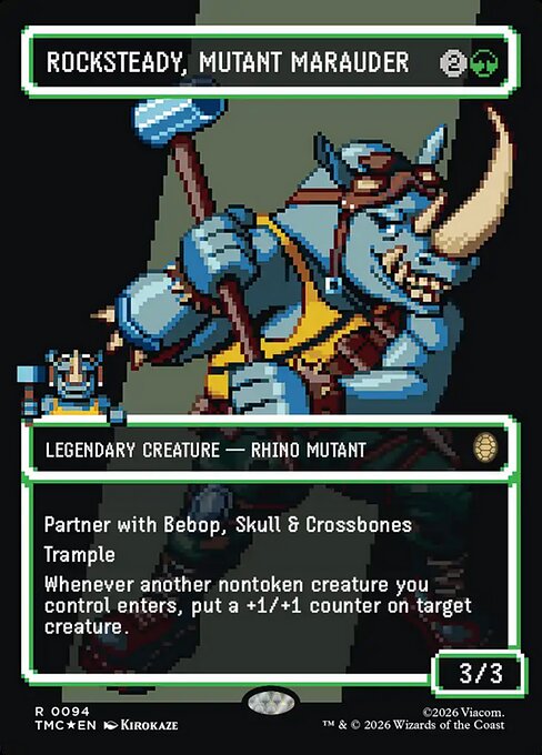 Rocksteady, Mutant Marauder - Teenage Mutant Ninja Turtles Eternal () #94 [Foil] [Foil]