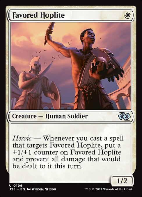 Favored Hoplite - Foundations Jumpstart () #196