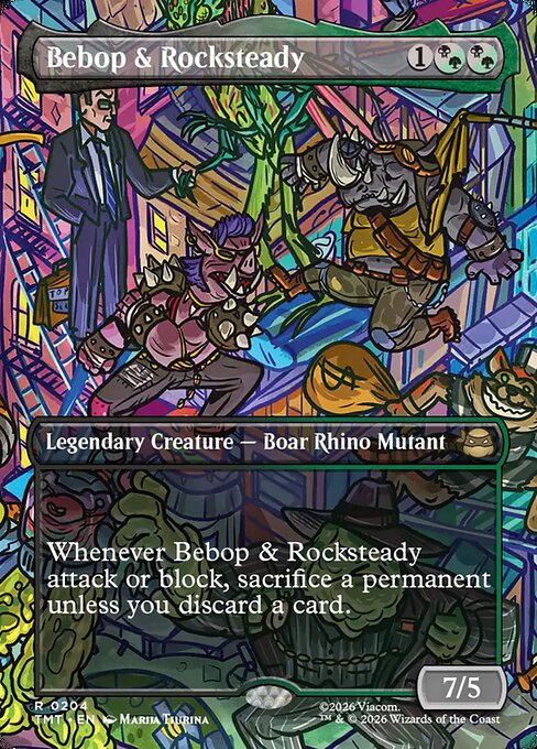 Bebop & Rocksteady - Teenage Mutant Ninja Turtles () #204
