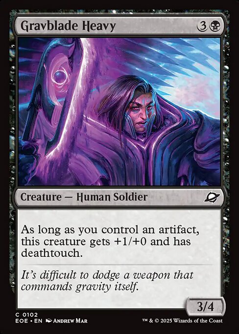 Gravblade Heavy - Edge of Eternities () #102
