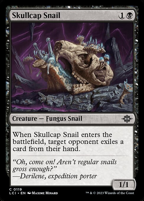 Skullcap Snail - The Lost Caverns of Ixalan (lci) #119