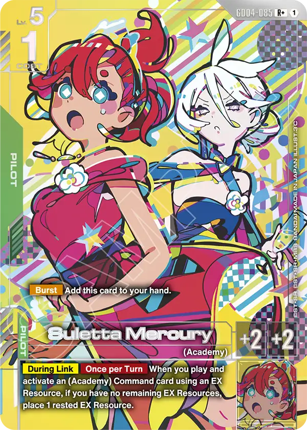 Suletta Mercury (R+) - Phantom Aria (GD04-085_p1) #085_p1 [Alt Art]