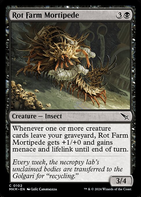 Rot Farm Mortipede - Murders at Karlov Manor (mkm) #102