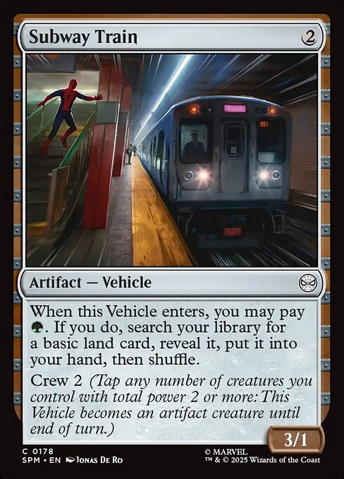 Subway Train - Marvel's Spider-Man () #178