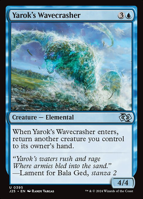 Yarok's Wavecrasher - Foundations Jumpstart () #395
