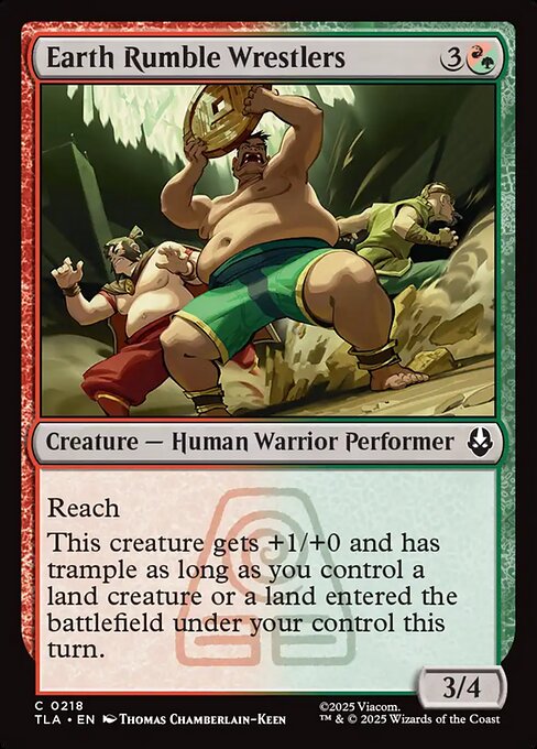 Earth Rumble Wrestlers - Avatar: The Last Airbender () #218