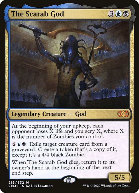 The Scarab God - Double Masters (2XM) #216