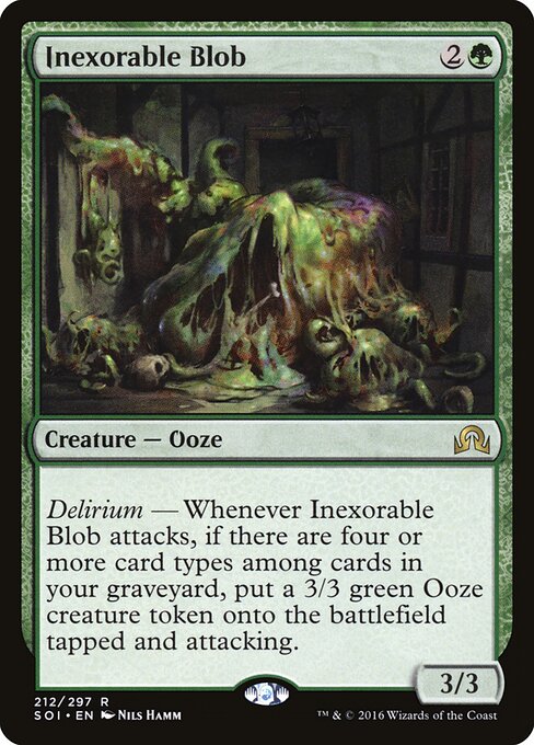 Inexorable Blob - Shadows over Innistrad (SOI) #212