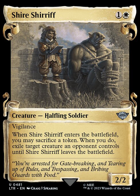 Shire Shirriff - The Lord of the Rings: Tales of Middle-earth (ltr) #481