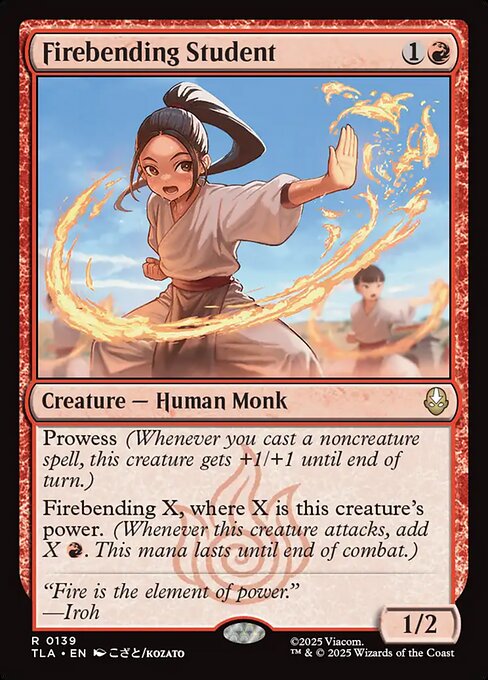 Firebending Student - Avatar: The Last Airbender (TLA) #139
