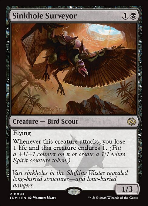 Sinkhole Surveyor - Tarkir: Dragonstorm (TDM) #93 [Foil] [Foil]
