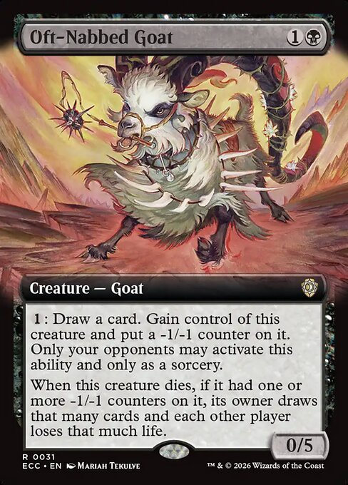 Oft-Nabbed Goat - Lorwyn Eclipsed Commander (ECC) #31