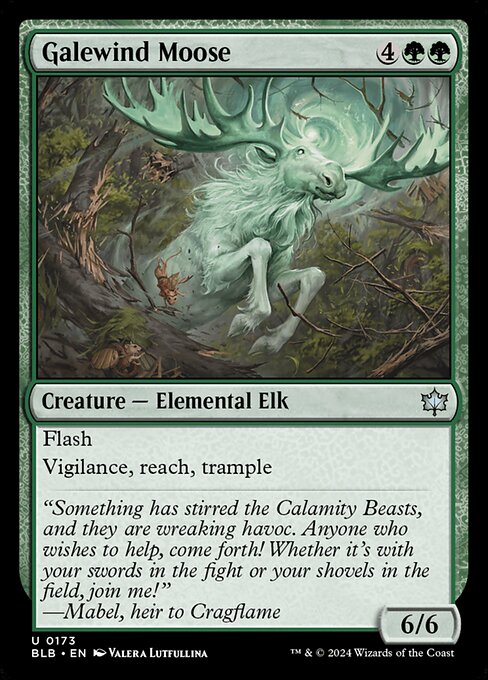 Galewind Moose - Bloomburrow () #173