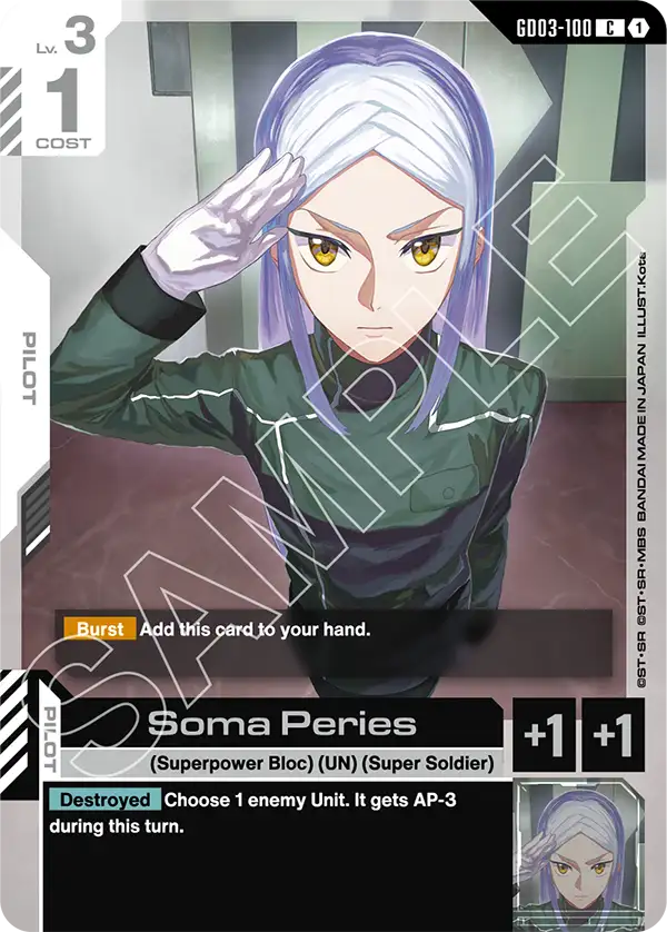 Soma Peries - Steel Requiem (GD03-100) #100