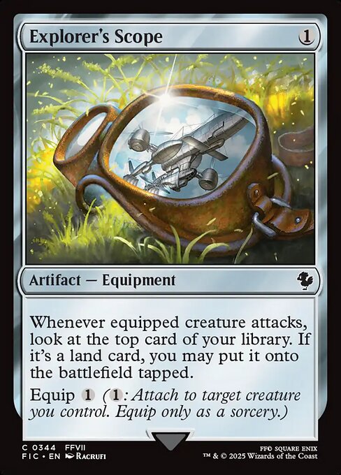 Explorer's Scope - Final Fantasy Commander () #344