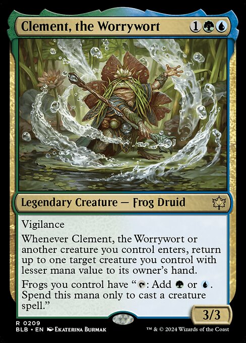 Clement, the Worrywort - Bloomburrow (BLB) #209
