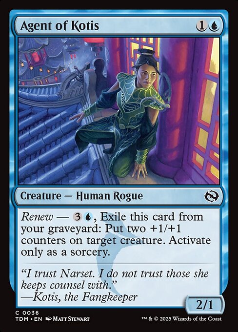 Agent of Kotis - Tarkir: Dragonstorm () #36 [Foil] [Foil]