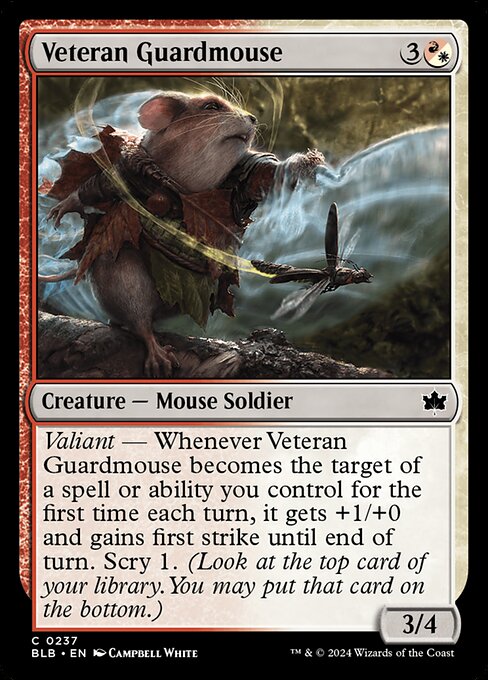 Veteran Guardmouse - Bloomburrow () #237