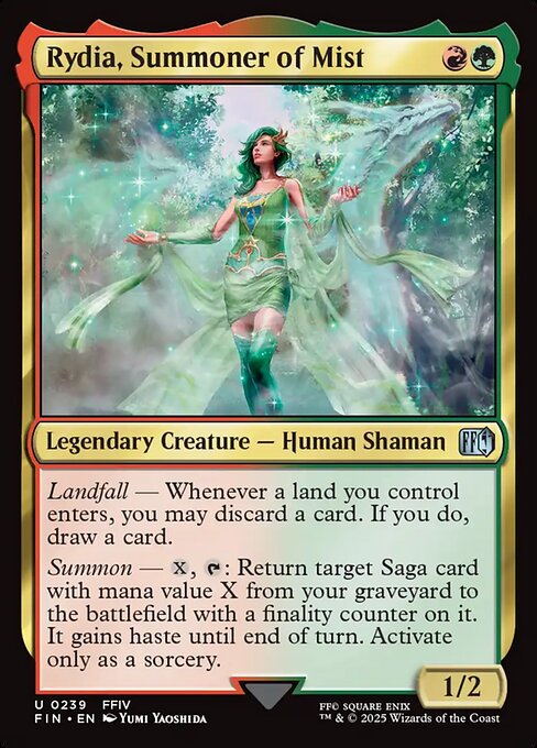 Rydia, Summoner of Mist - Final Fantasy (FIN) #239 [Foil] [Foil]