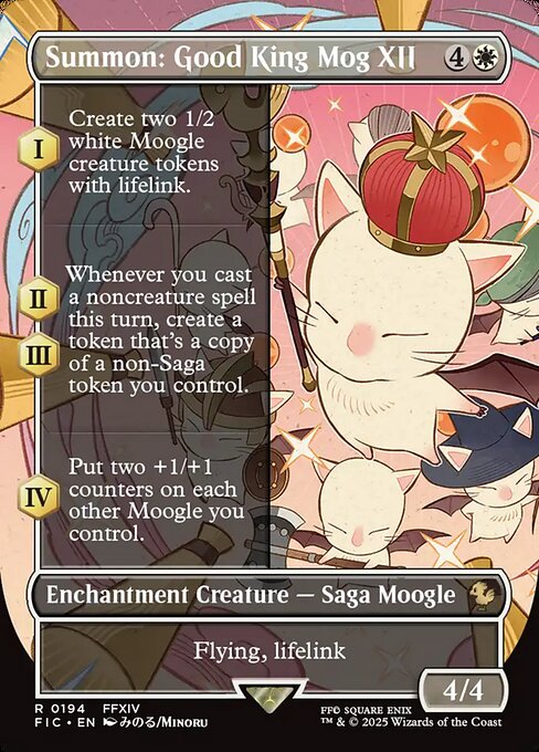 Summon: Good King Mog XII - Final Fantasy Commander () #194